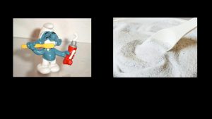 Detergent, soap, toothpaste